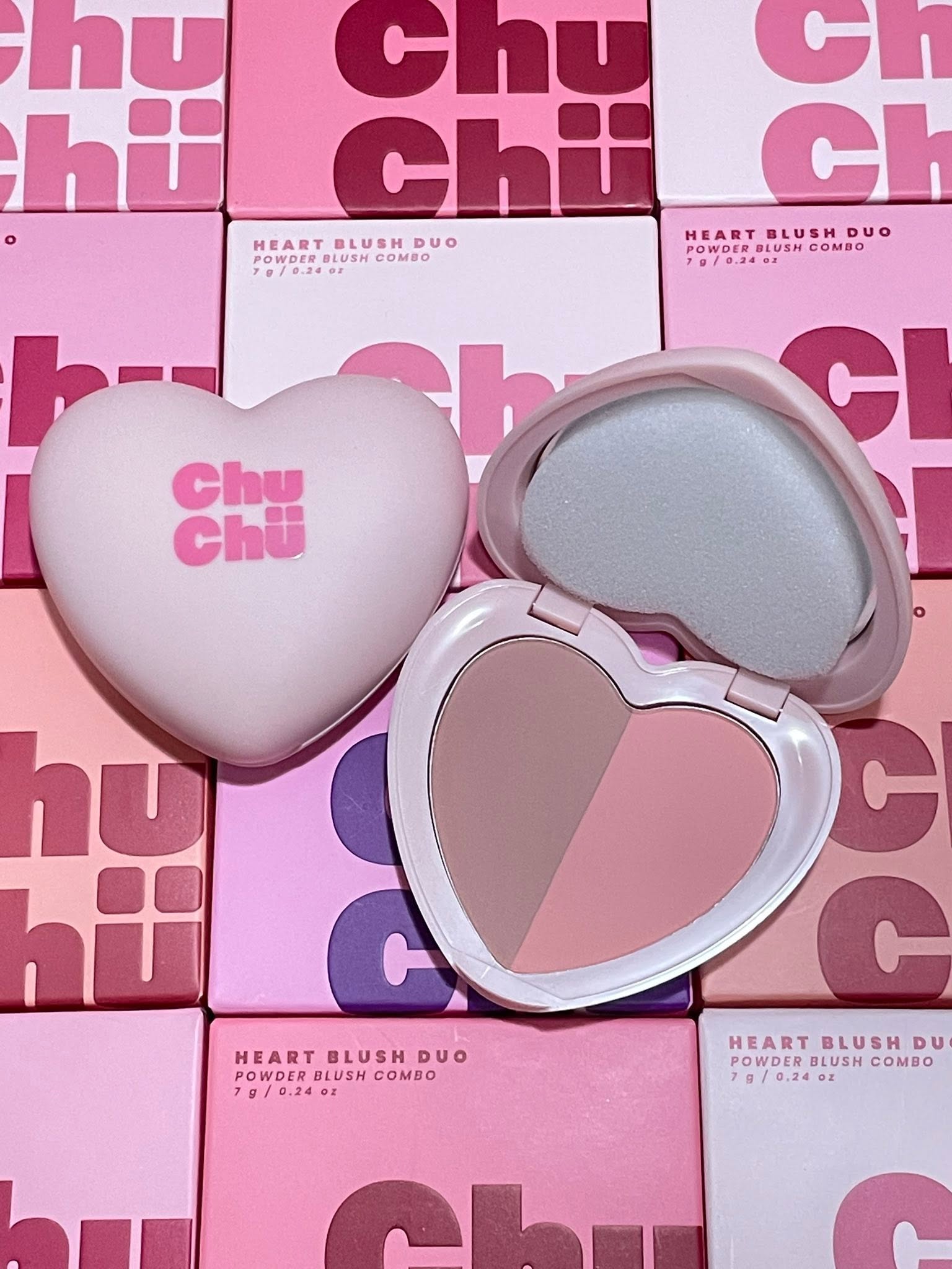 CHU CHU Heart Blush Duo